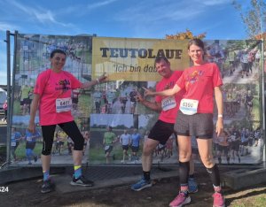 Dohrener Lauffreunde beim Teutolauf 2025