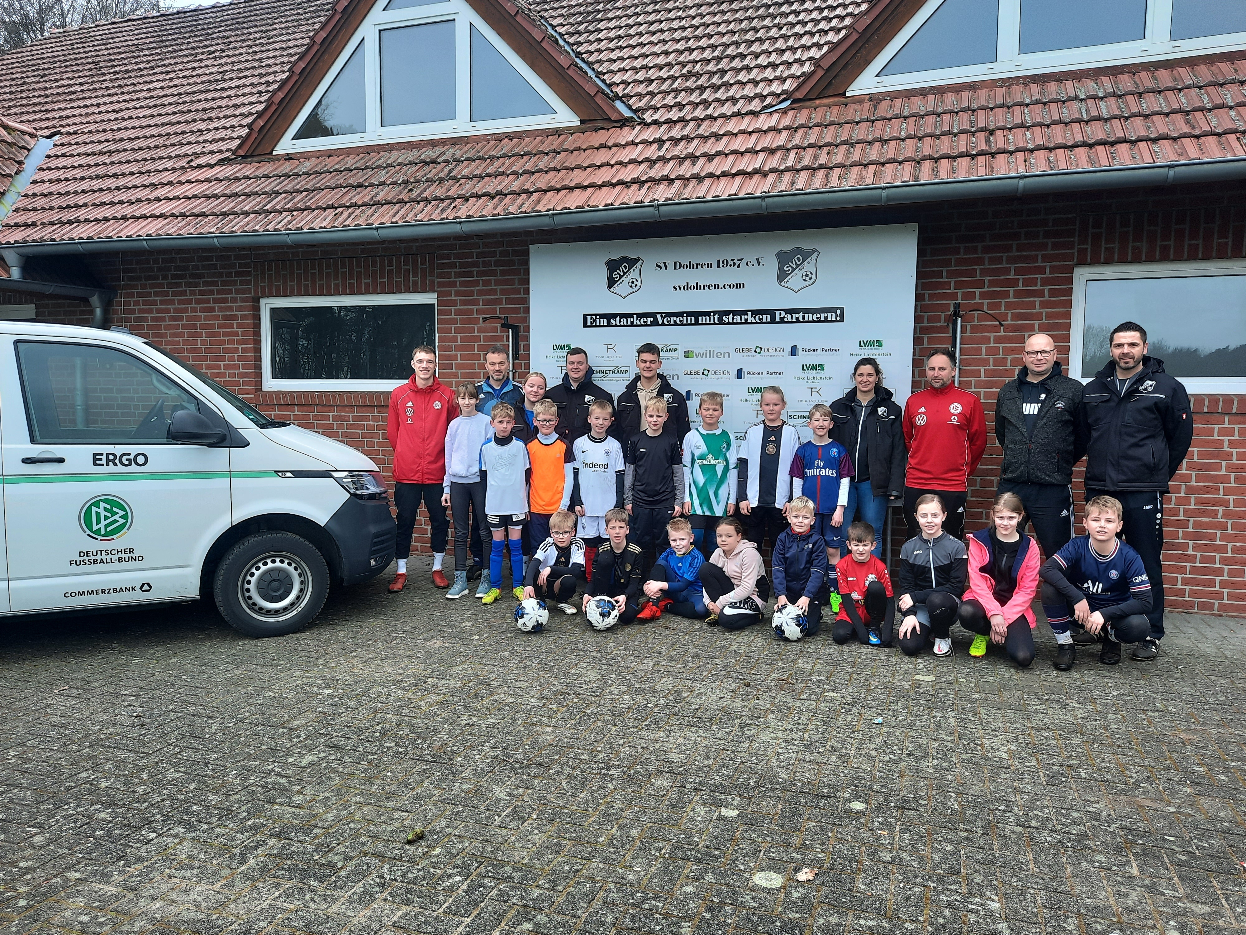 Das DFB Mobil zu Gast beim SV Dohren