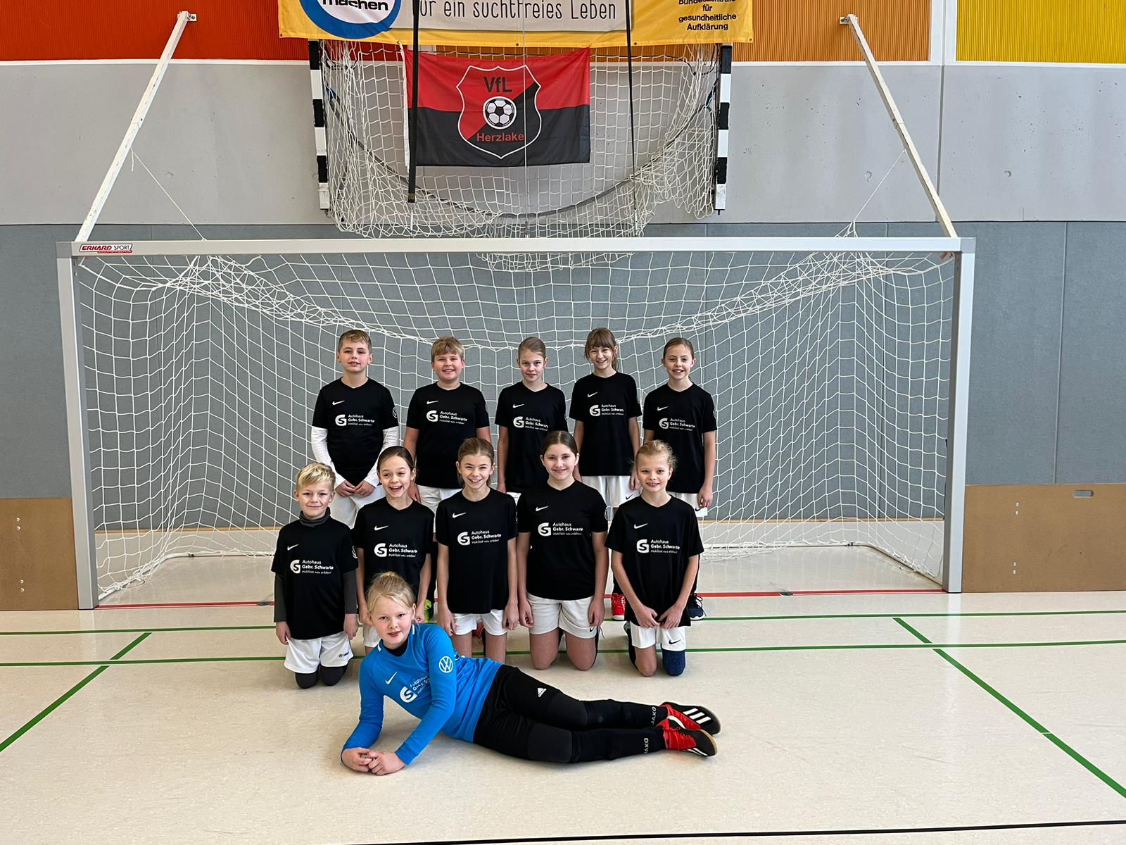E2-Jugend mit 4. Platz beim Hallenturnier