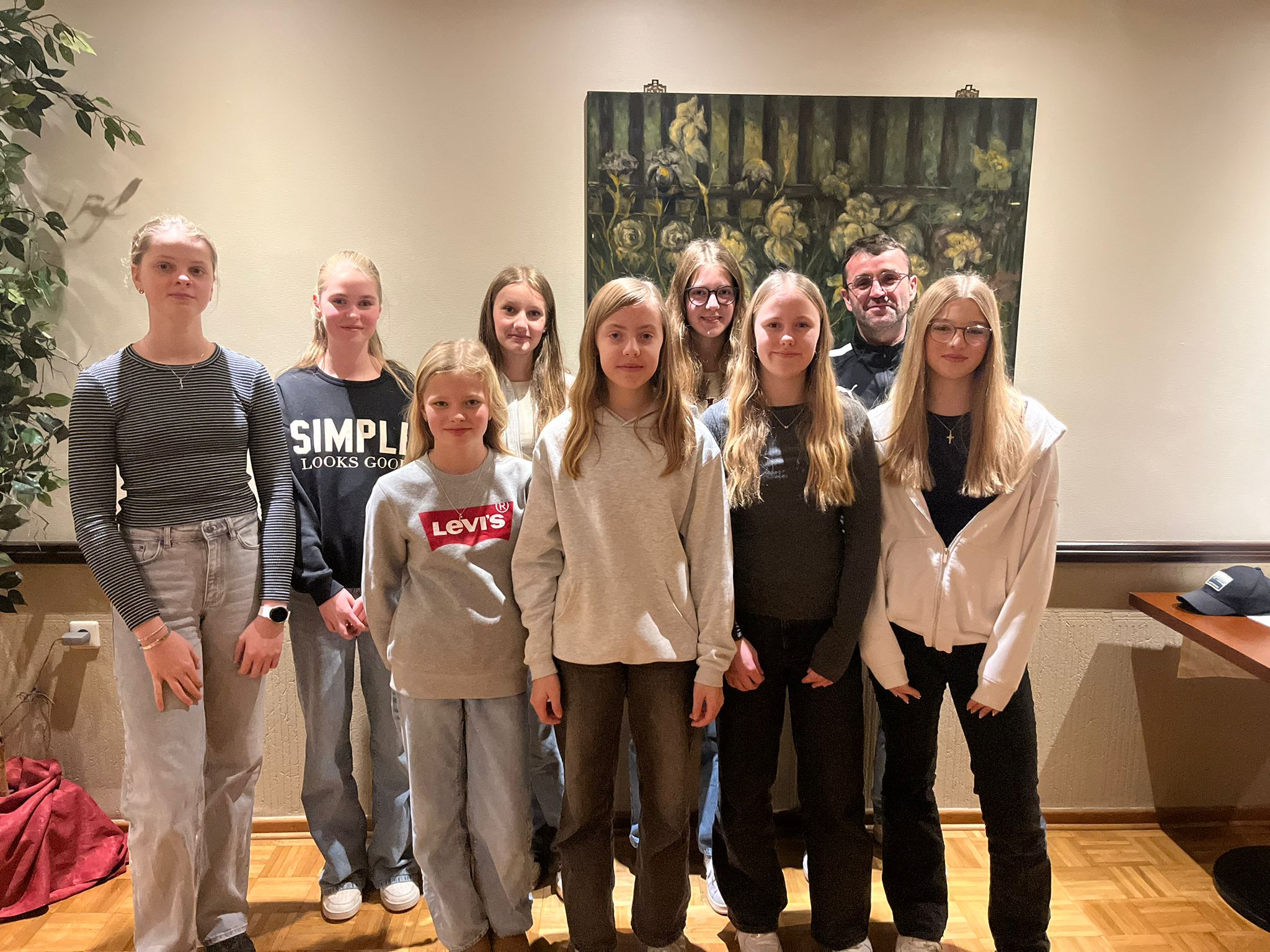 Meisterfeier der C-Juniorinnen MSG Herzlake/Dohren/Holte