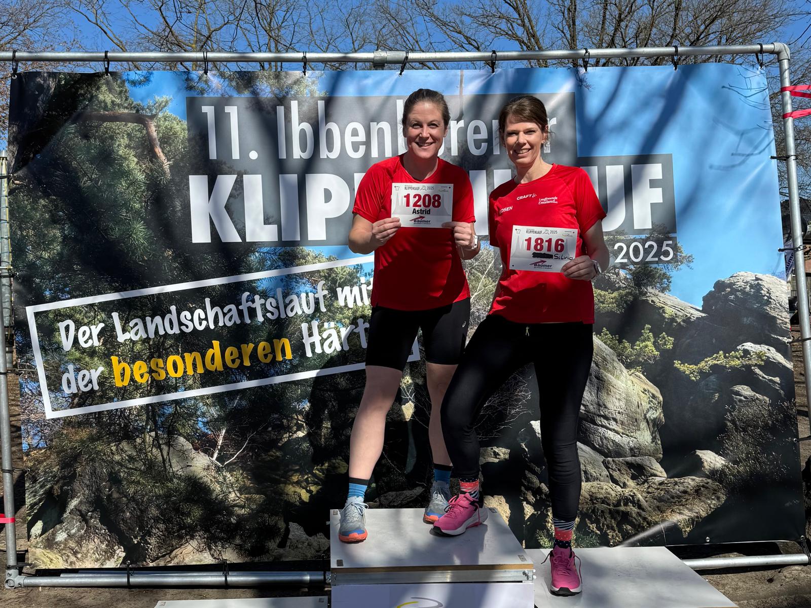Dohrener Lauffreunde beim Ibbenbürener Klippenlauf