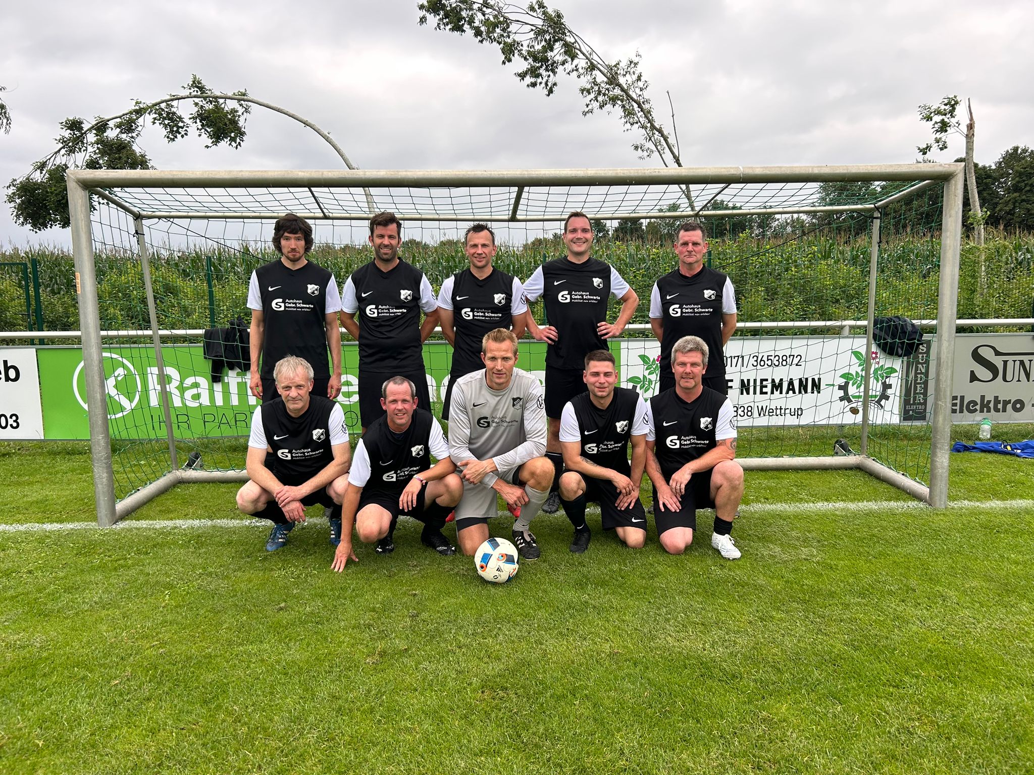 Alte Herren holen Platz 2 in Wettrup.