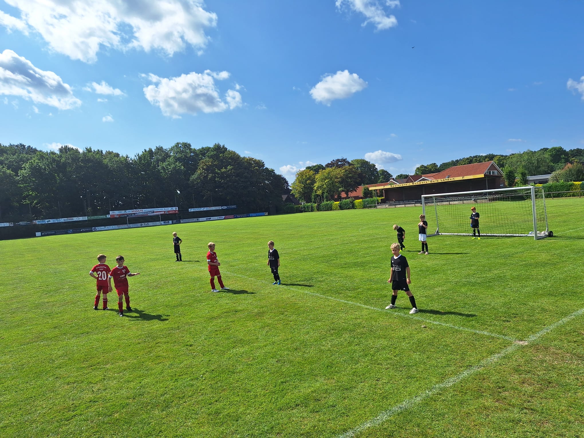 Dohrener F-Jugend zu Gast in Lähden/Holte