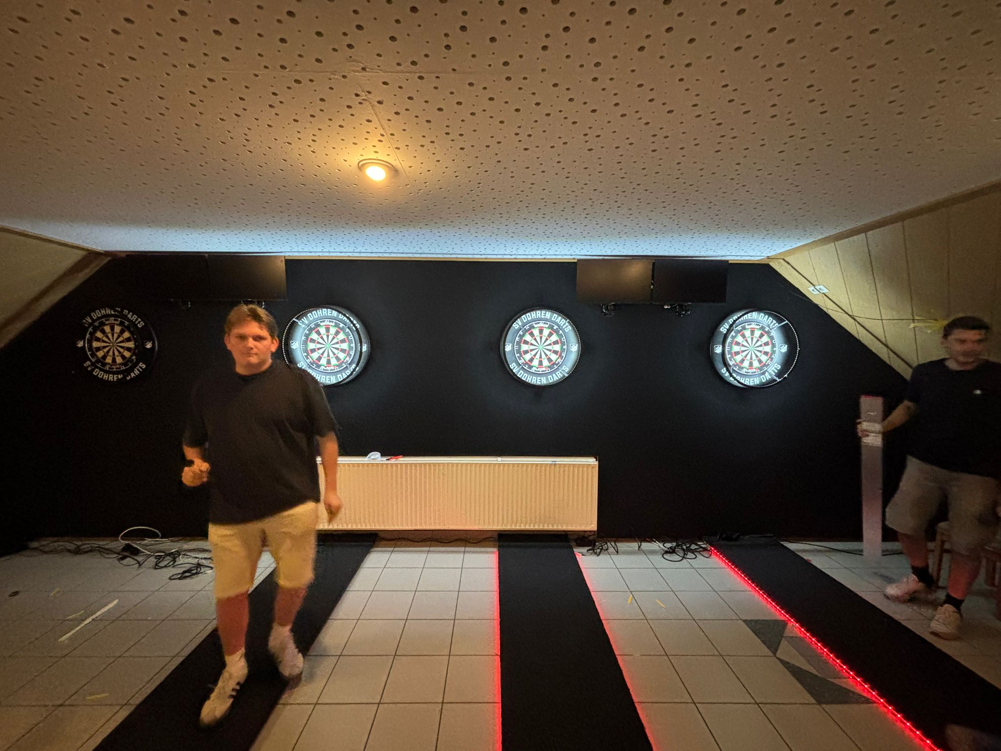 Darts Clubraum fertig gestellt
