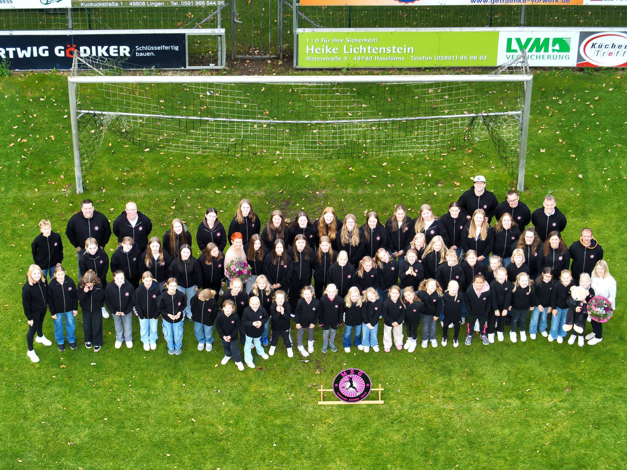 Neue Jacken für die MSG Herzlake/Dohren/Holte