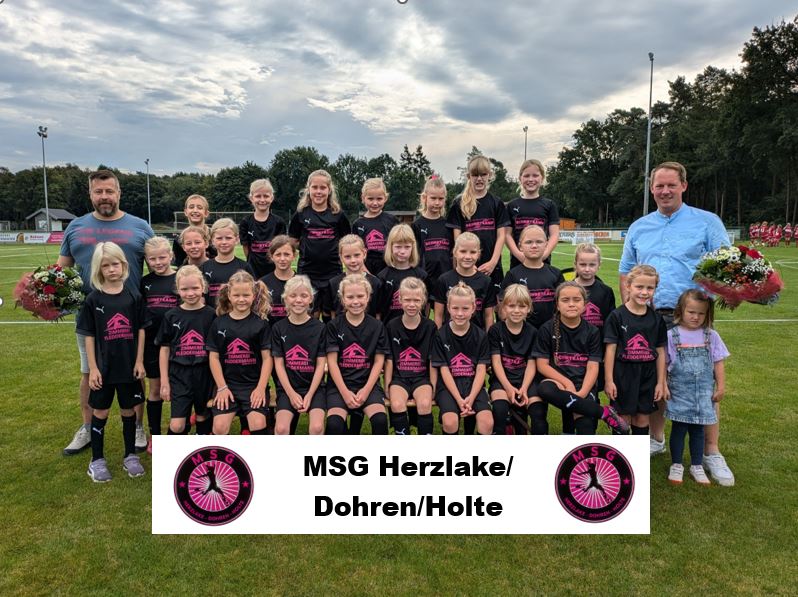 Neue Trikots für die F-Juniorinnen