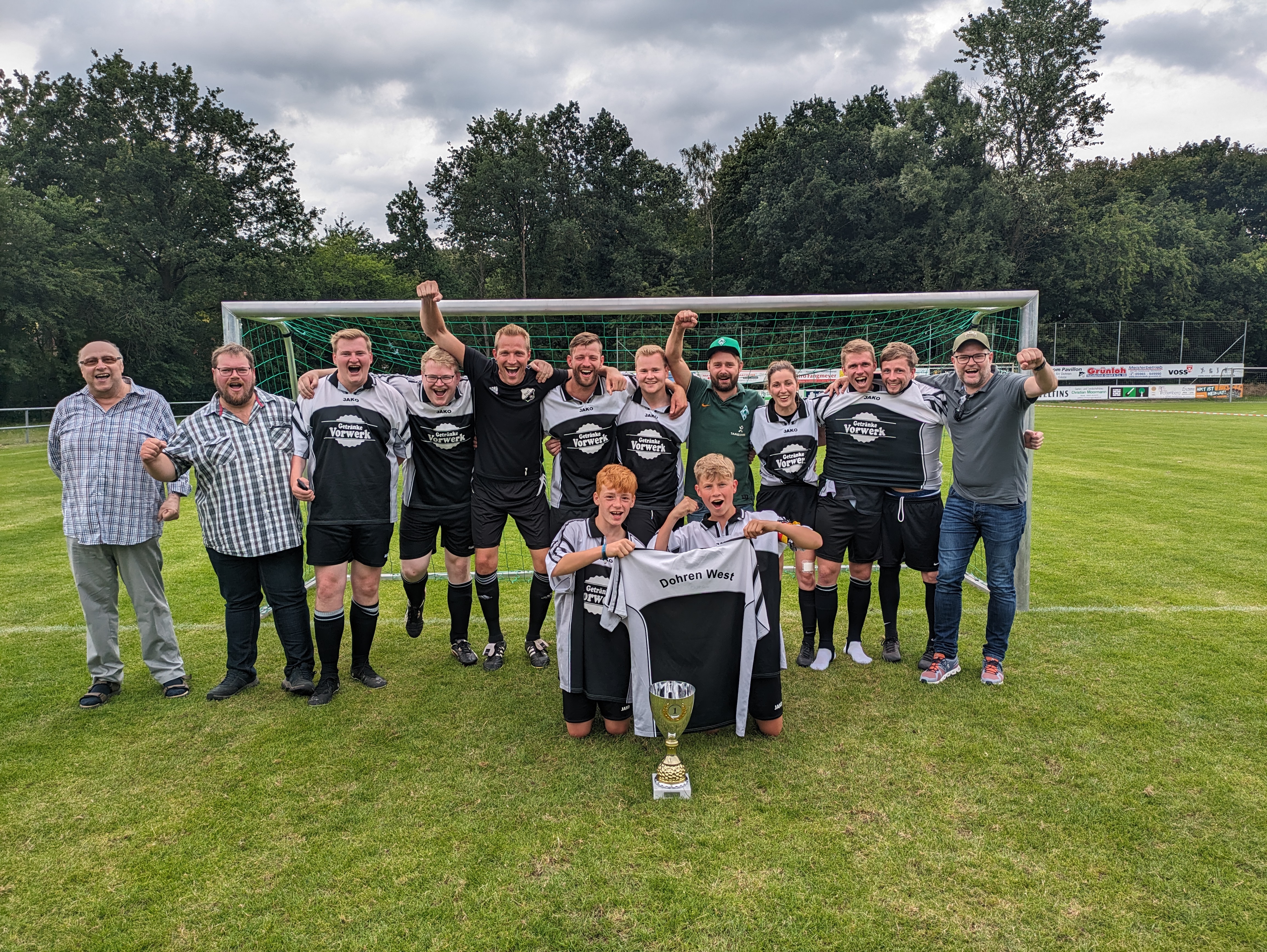 Dohren West gewinnt das Ortspokalturnier