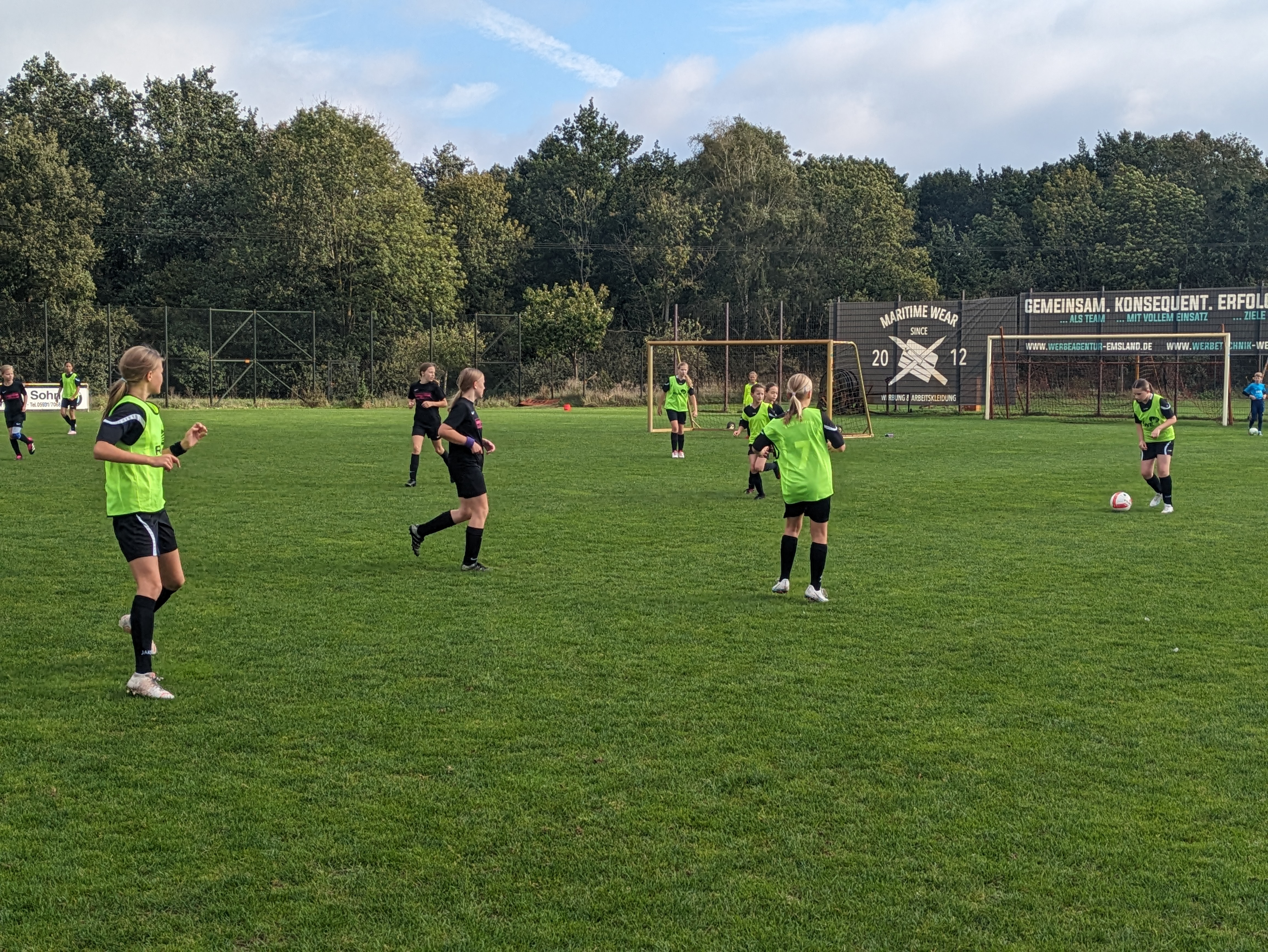 Mädchen verlieren 0:4 beim TUS Haren