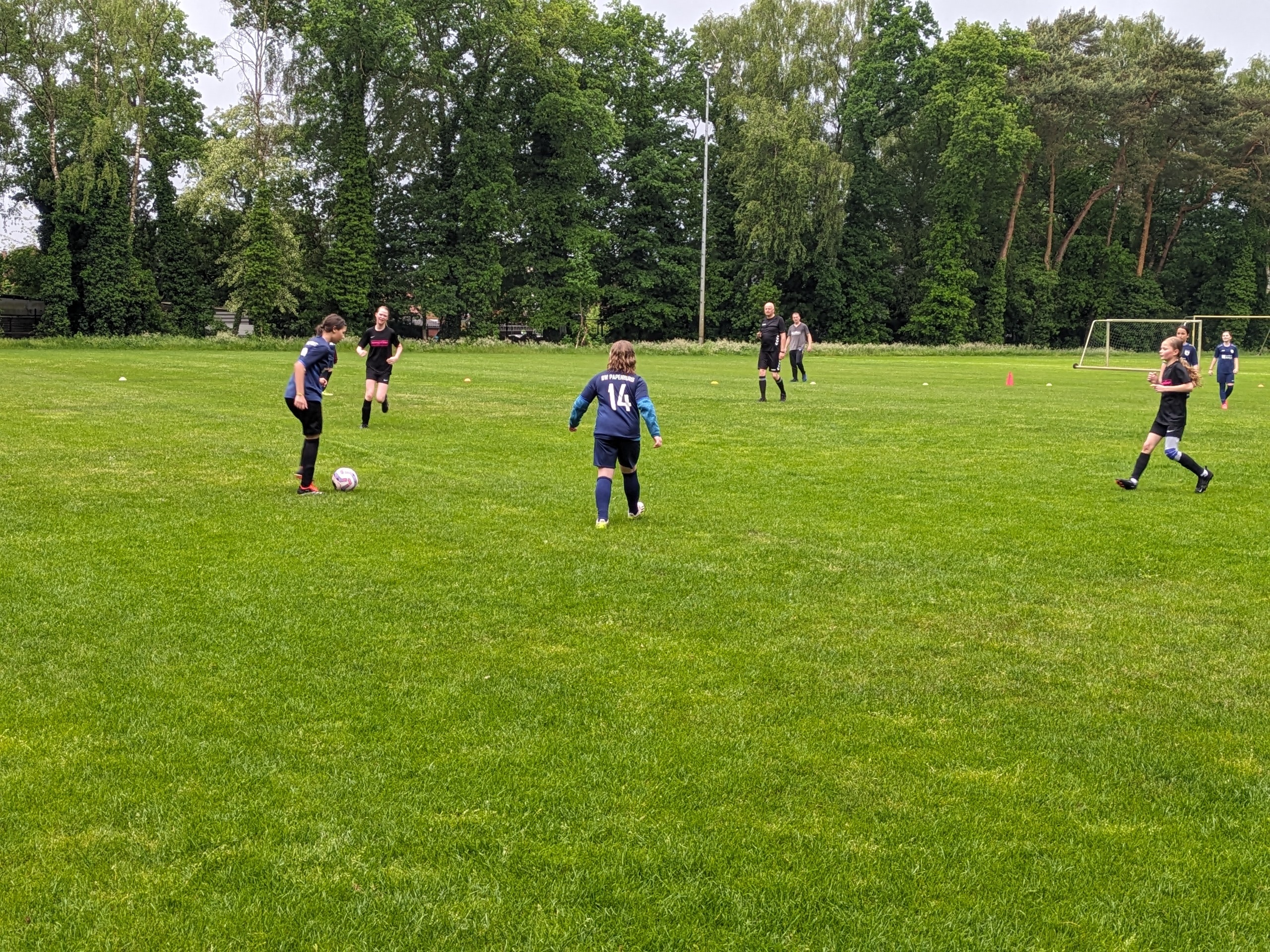 Mädchen siegen 4:1 beim SC BW 94 Papenburg II