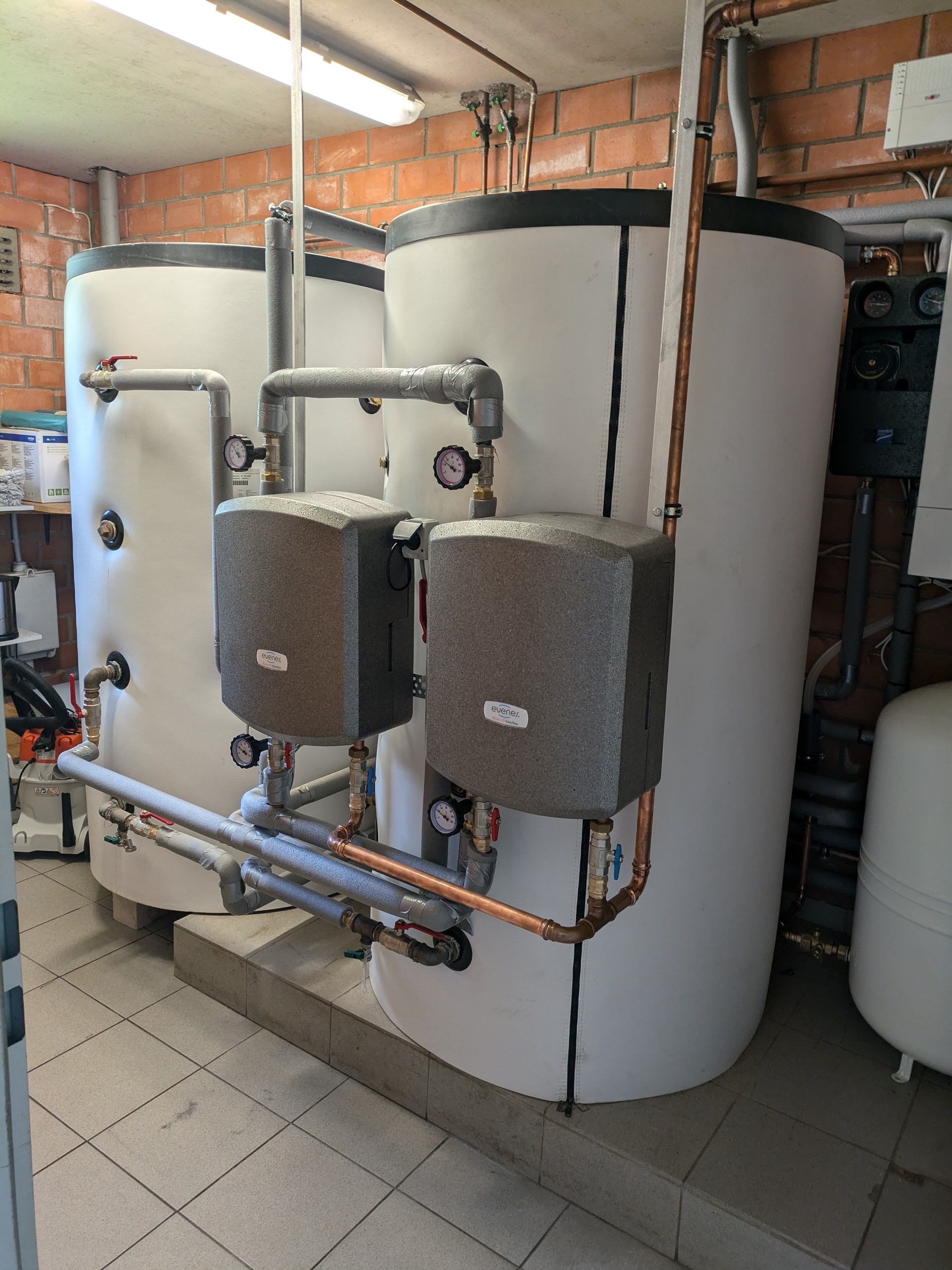 Neue Heizungsanlage in Betrieb!
