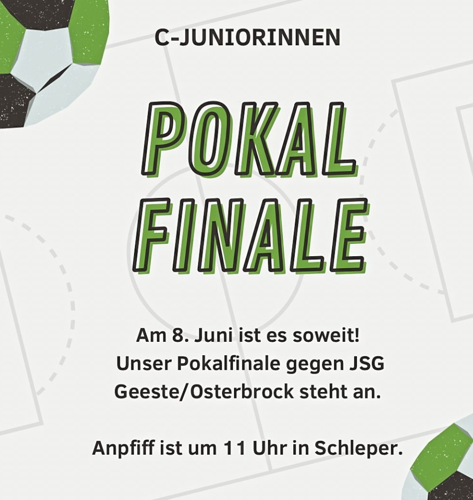 MSG Herzlake/Dohren/Holte am 8. Juni im Pokalfinale