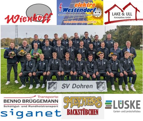 1. Mannschaft mit neuer Ausrüstung
