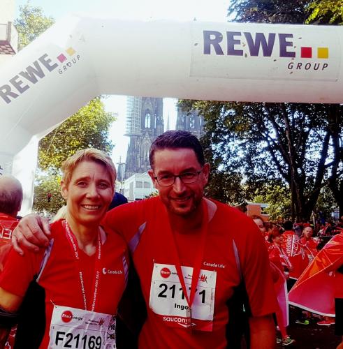 Dohrener Lauffreunde beim Kölner-Halbmarathon gestartet
