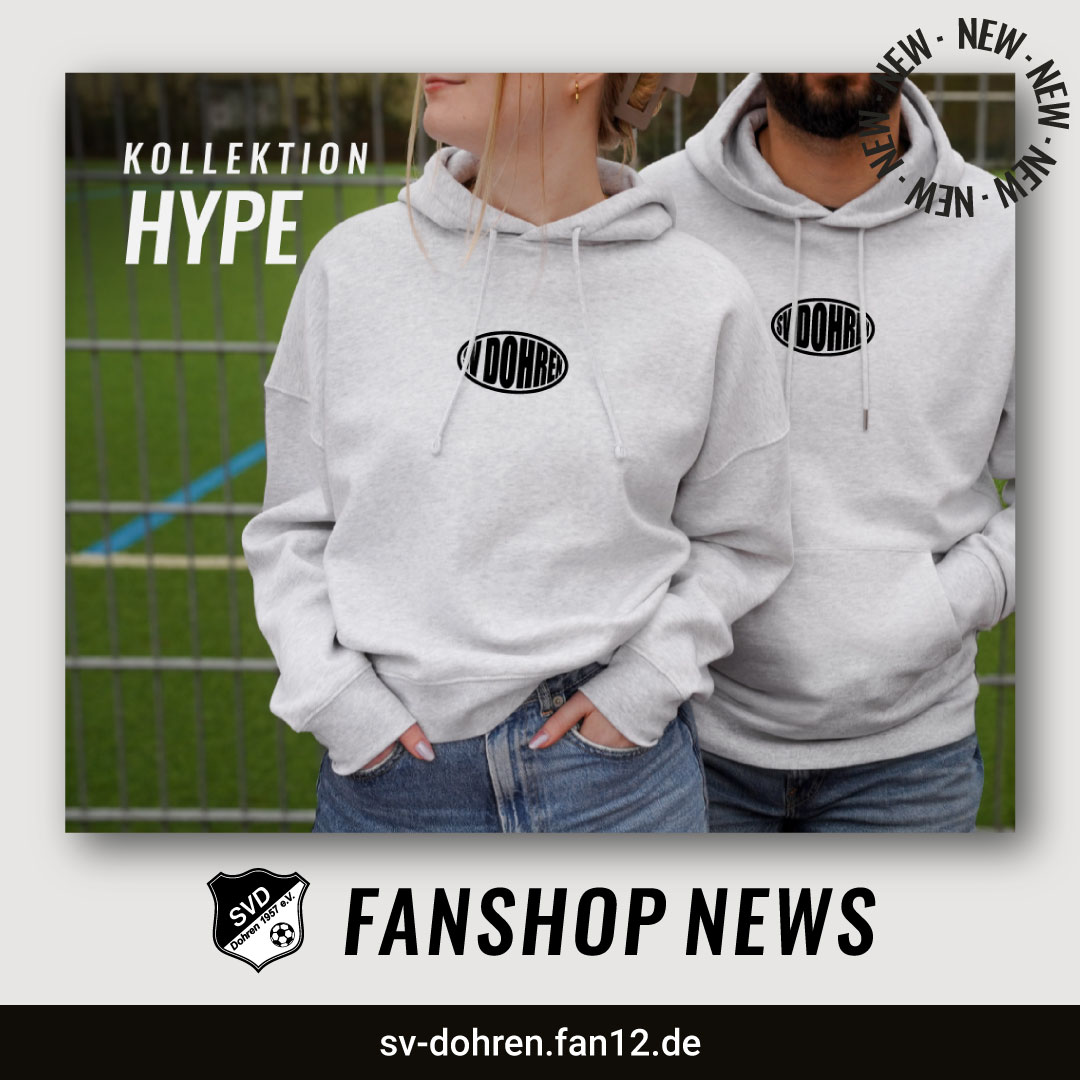 Neue Fan-Kollektion "Hype" ist da!
